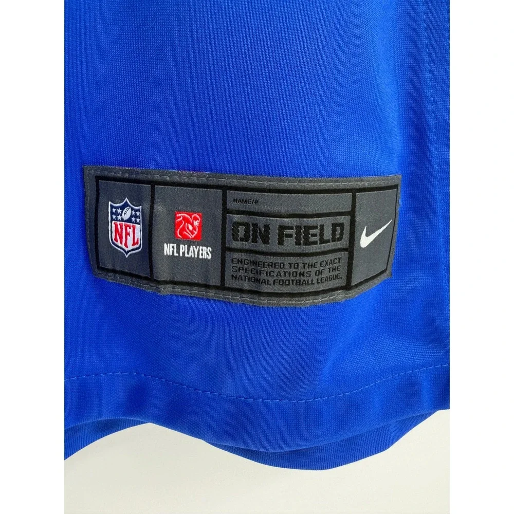 Nike Los Angeles Rams NFL On Field Jersey Blue Yellow Landolphi 11 Womens Medium